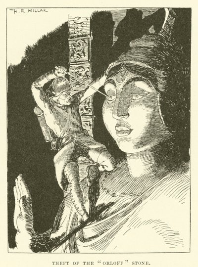 Robo de la piedra "Orloff" de Harold Robert Millar