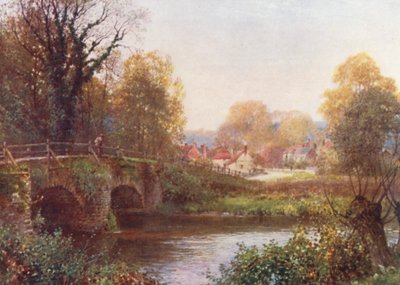 Eashing, cerca de Godalming (litografía en color) de Harold Sutton Palmer