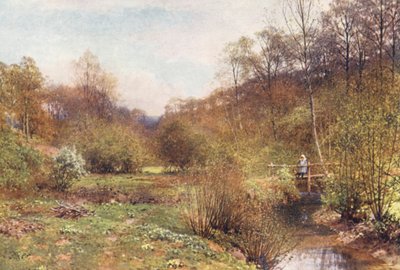 El año en ciernes, Ockley (litografía en color) de Harold Sutton Palmer