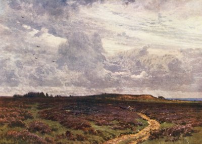 The Sandy Road, Milford Heath (litografía en color) de Harold Sutton Palmer