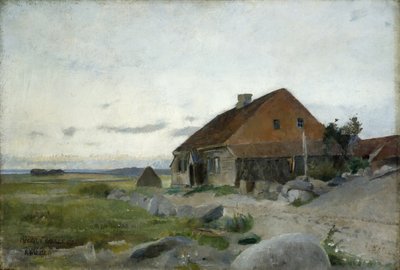 De Kvalbein (óleo sobre lienzo) de Harriet Backer