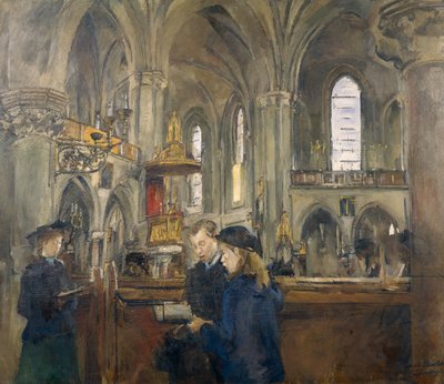 De la Iglesia de la Trinidad de Harriet Backer