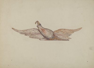 Pequeña Águila Tallada Bellamy, c. 1939 de Harriette Gale