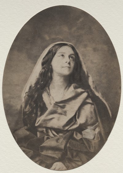 Estudio Alegórico de una Mujer, finales de 1850 de Harrison