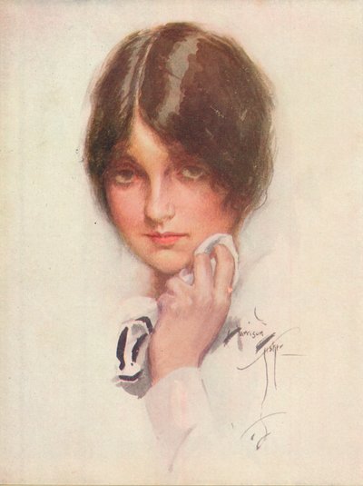 Un estudio, c. 1914 de Harrison Fisher