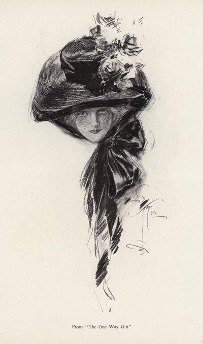 Personaje de la novela, La única salida, de Bettina Von Hutten de Harrison Fisher