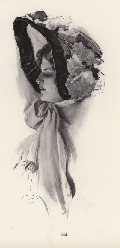 Retrato de una mujer llamada Ruth de Harrison Fisher