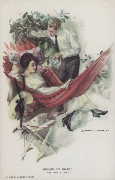 Sentido del olfato - enamorarse de Harrison Fisher