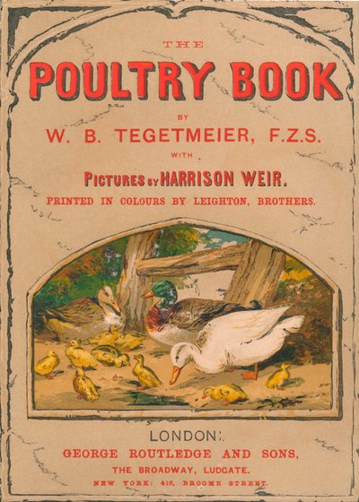El libro de las aves de corral, 1867 de Harrison Weir