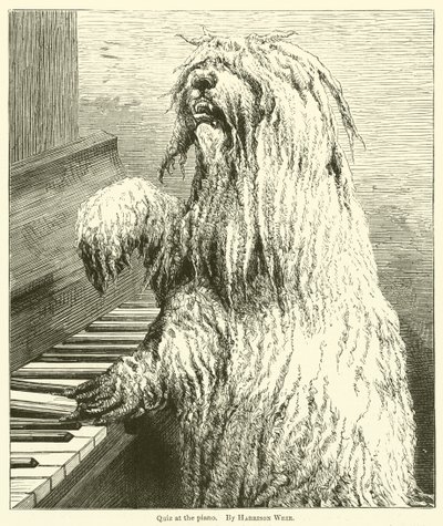 Broma en el Piano de Harrison William Weir