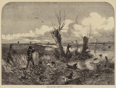 Caza de agachadizas de Harrison William Weir