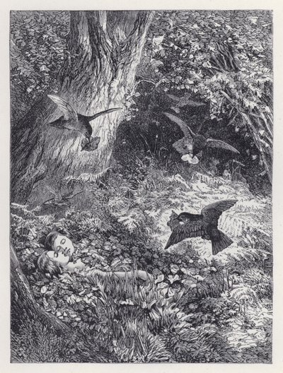 Los niños en el bosque de Harrison William Weir