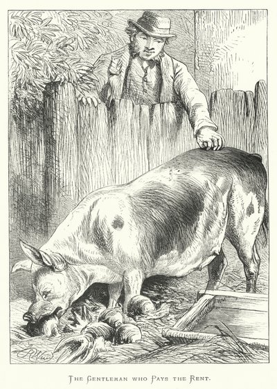 El caballero que paga el alquiler de Harrison William Weir