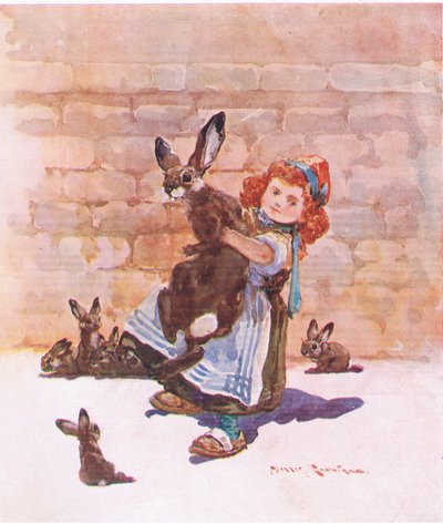 Un brazo lleno (litografía en color) de Harry Rountree