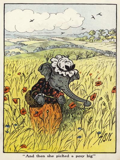 "Y luego recogió un gran ramo" de Harry B Neilson