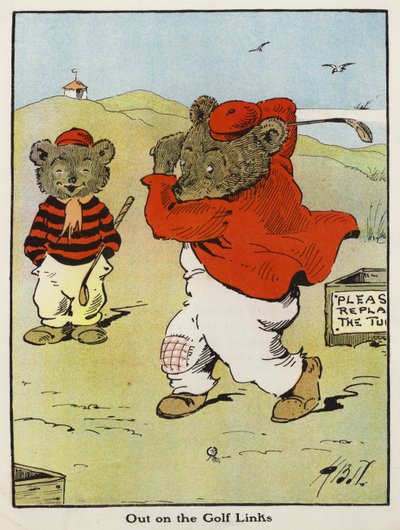 En los campos de golf de Harry B Neilson