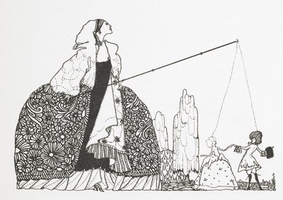 Una mujer como titiritera. de Harry Clarke