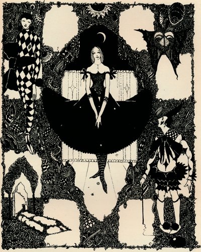 Columbina, c1900-1930 de Harry Clarke