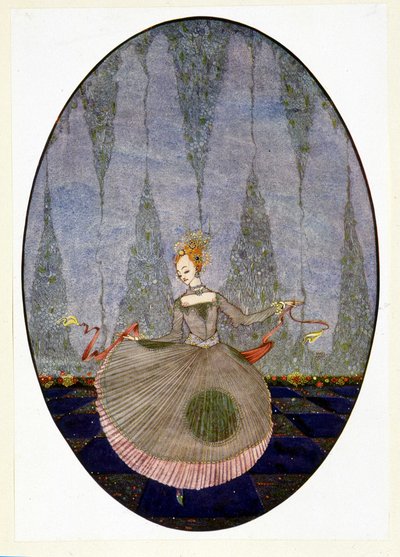 Bailar sobre la pista como nadie lo había hecho hasta ahora - en "La Sirenita" de Andersen de Harry Clarke