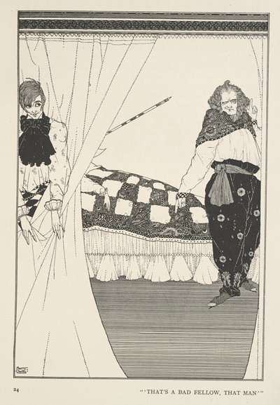 Gran Claus y Pequeño Claus.
Es un mal tipo, ese hombre. de Harry Clarke