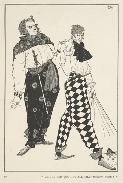 Gran Claus y Pequeño Claus
¿De dónde has sacado todo ese dinero? de Harry Clarke