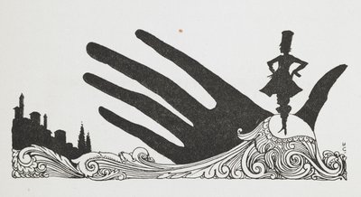 Ilustración para el cuento "Pulgarcito". de Harry Clarke