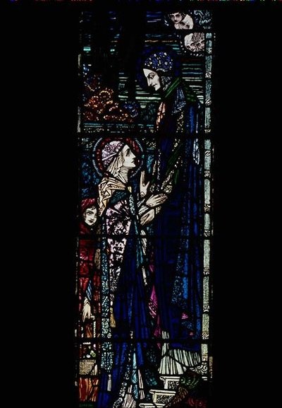 Santa Isabel y María de Harry Clarke