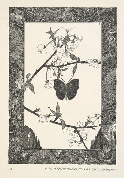 La mariposa. Florecieron hoy, para caer mañana. de Harry Clarke