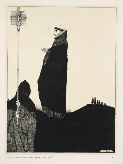 El Patriota Moribundo. "Los vi marchar desde Dover, hace mucho tiempo" de Harry Clarke