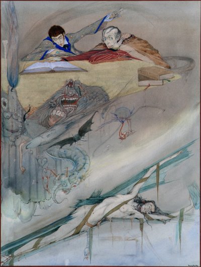 La Caída de la Casa Usher, 1923 de Harry Clarke