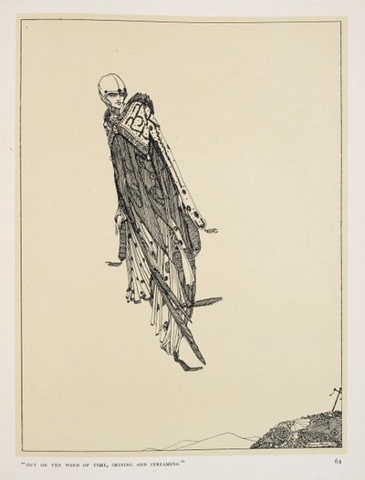 El Gran Amante. "En el viento del tiempo,
 brillando y fluyendo" de Harry Clarke
