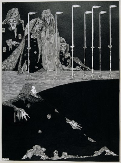 El Pozo y el Péndulo, c.1923 de Harry Clarke