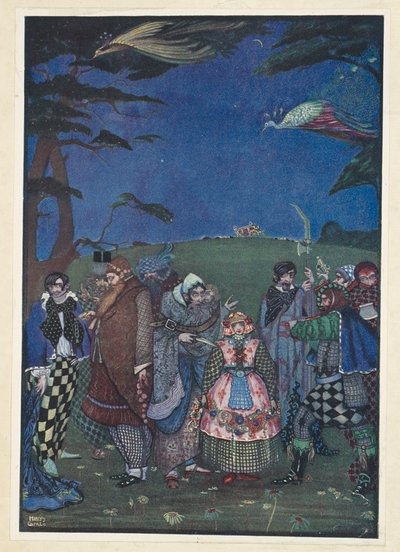 La Reina de las Nieves. Es gorda - es guapa - ¡se alimenta con nueces! de Harry Clarke