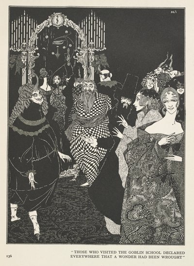 La Reina de las Nieves. Quienes visitaron la Escuela de Duendes declararon por doquier que se había obrado una maravilla. de Harry Clarke