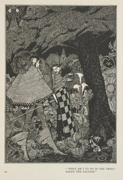 El polvorín
"¿Qué debo hacer en el árbol?", preguntó el soldado. de Harry Clarke