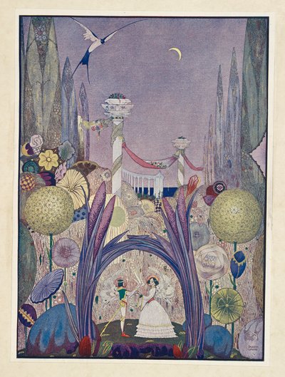 Pulgarcita
Debería ser la Reina de todas las Flores. de Harry Clarke