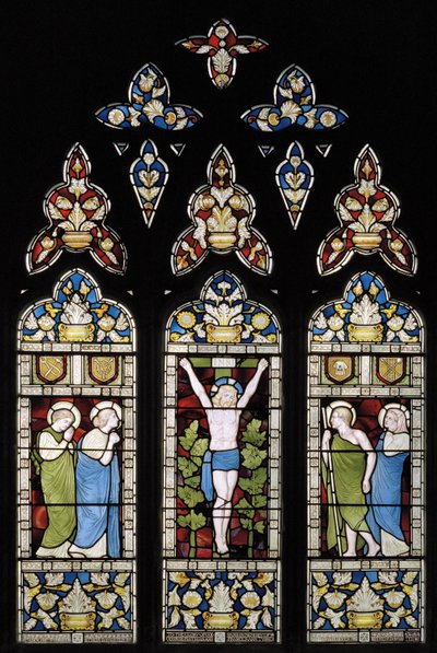 La Crucifixión, Ventana Este, 1872 de Harry Ellis Wooldridge