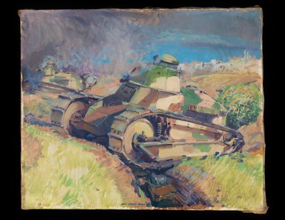 Tanques en acción de Harry Everett Townsend
