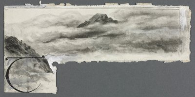 Paisaje con niebla de Harry Fenn