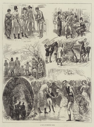 Un Día en Beckton Hall de Harry Furniss