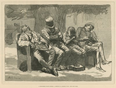 Sueño de una noche de verano: Un boceto en un parque de Londres de Harry Furniss
