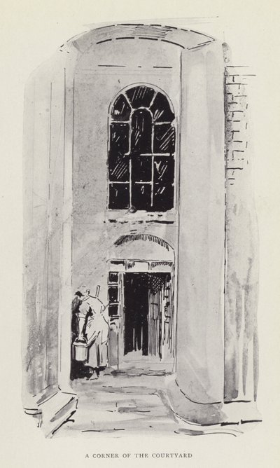 Una esquina del patio de Harry Furniss