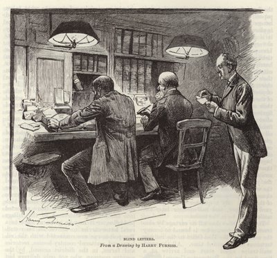 Letras ciegas de Harry Furniss