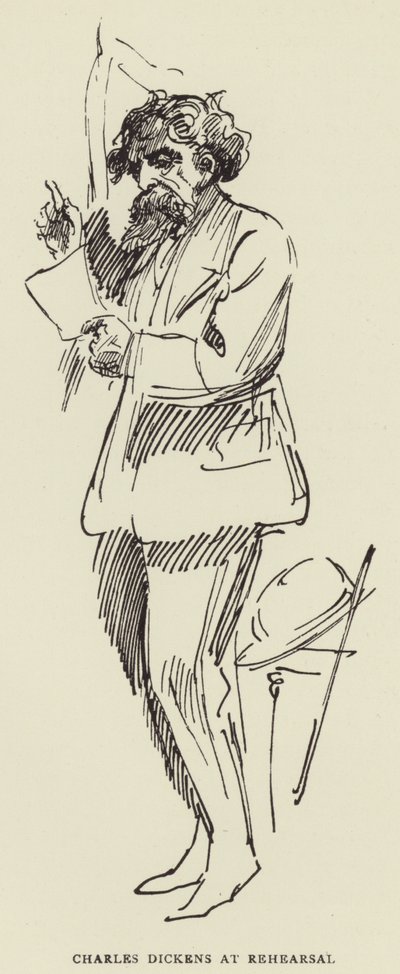 Charles Dickens en Ensayo de Harry Furniss