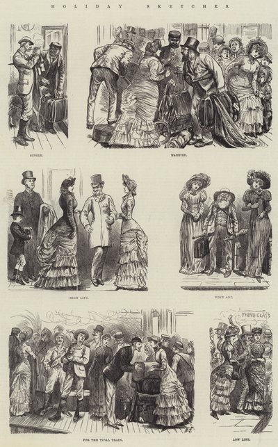Bocetos de vacaciones de Harry Furniss