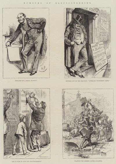 Humores de la campaña electoral de Harry Furniss