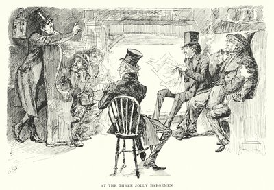 Ilustración para Grandes Esperanzas de Charles Dickens de Harry Furniss