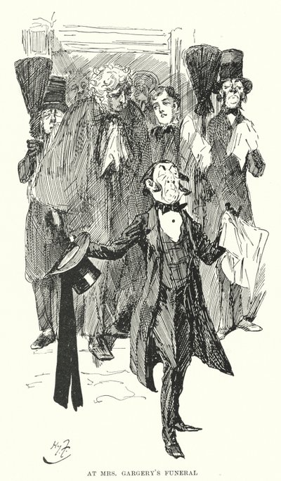 Ilustración para Grandes esperanzas de Charles Dickens de Harry Furniss