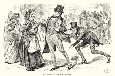 Ilustración para Grandes esperanzas de Charles Dickens de Harry Furniss