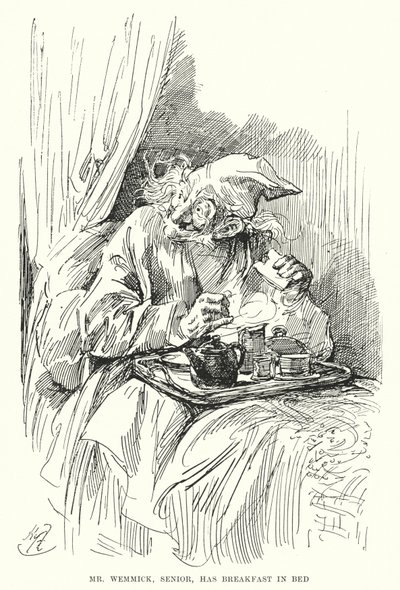 Ilustración para Grandes esperanzas de Charles Dickens de Harry Furniss